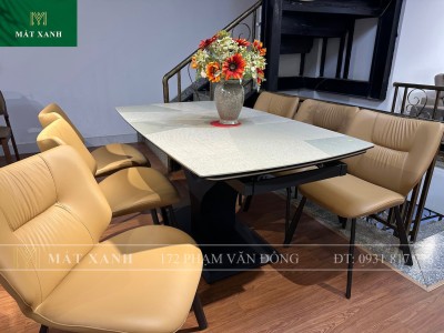 Bộ bàn ăn cao cấp Gia Lai BAMX6