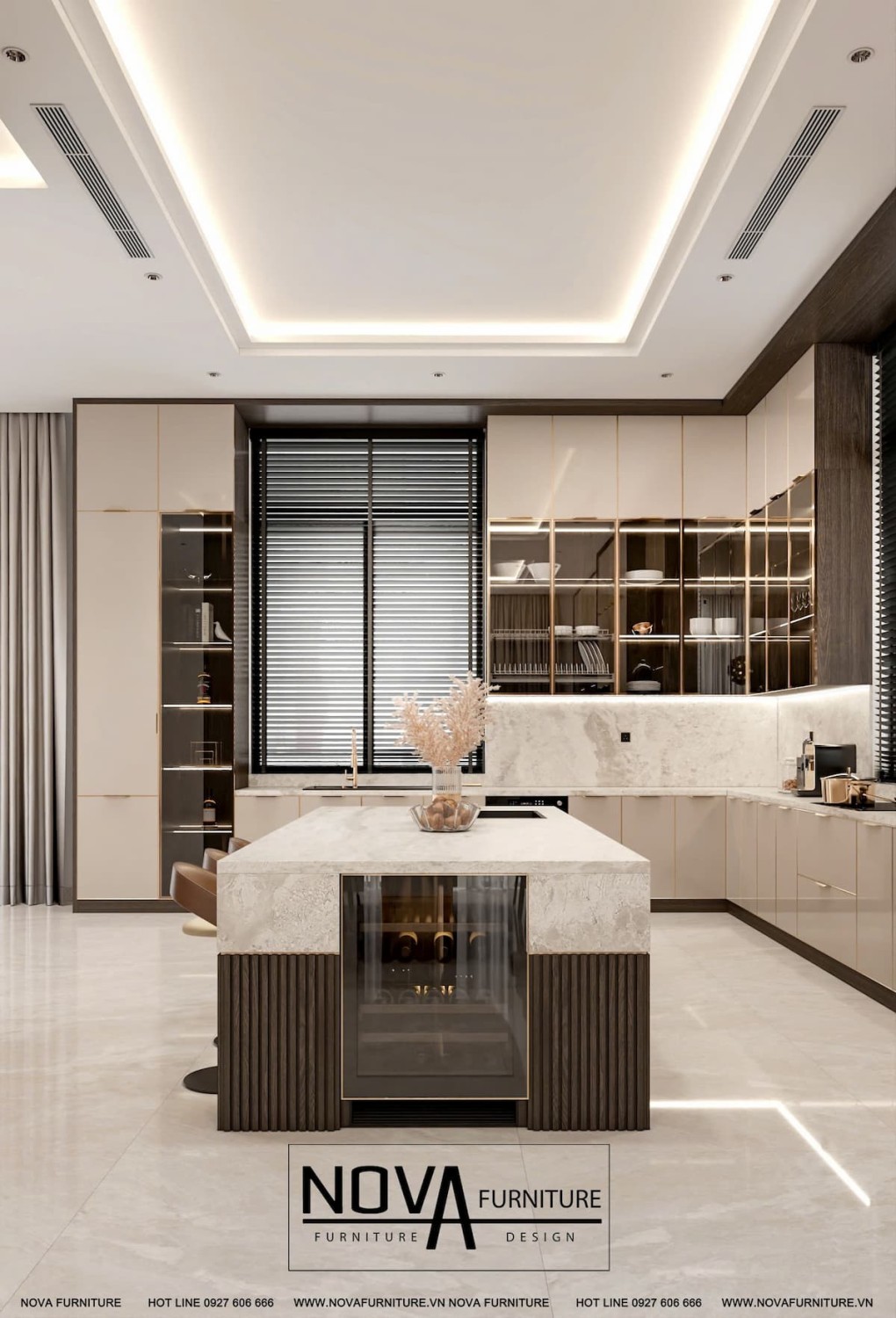 Tủ bếp đẹp Gia Lai