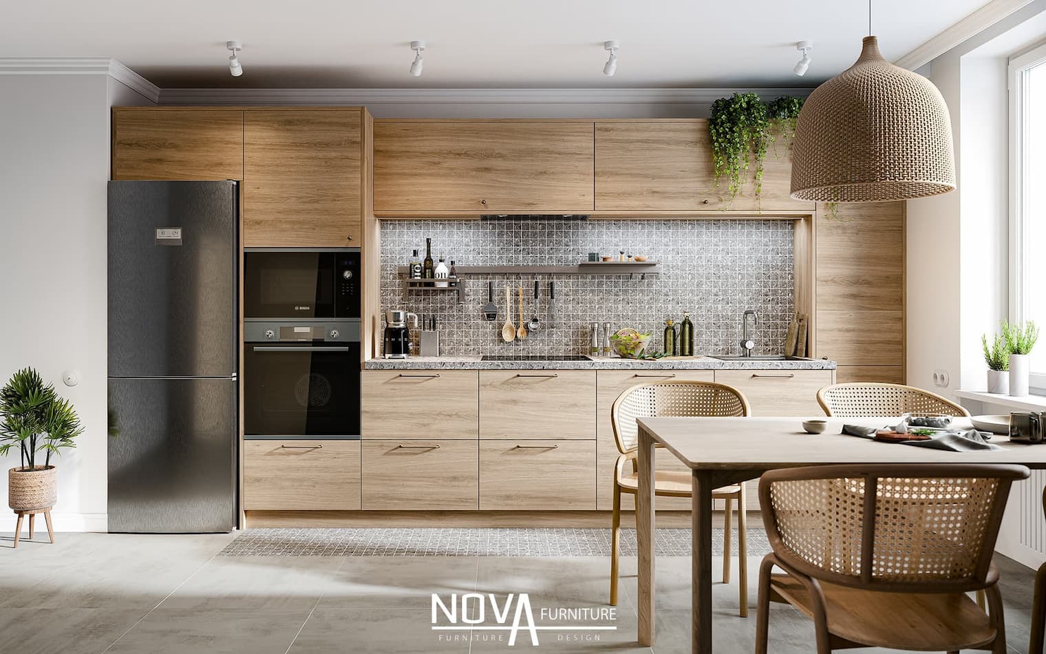 Tủ bếp đẹp Gia Lai